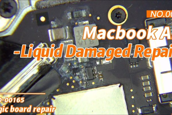 Macbook Air water damage repair